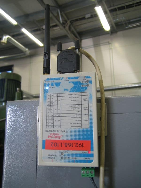 CNC-koneemme ovat WLAN-verkossa