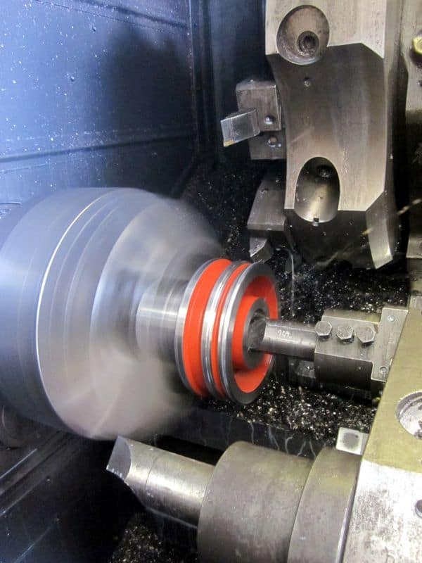 Valukappaleen koneistusta