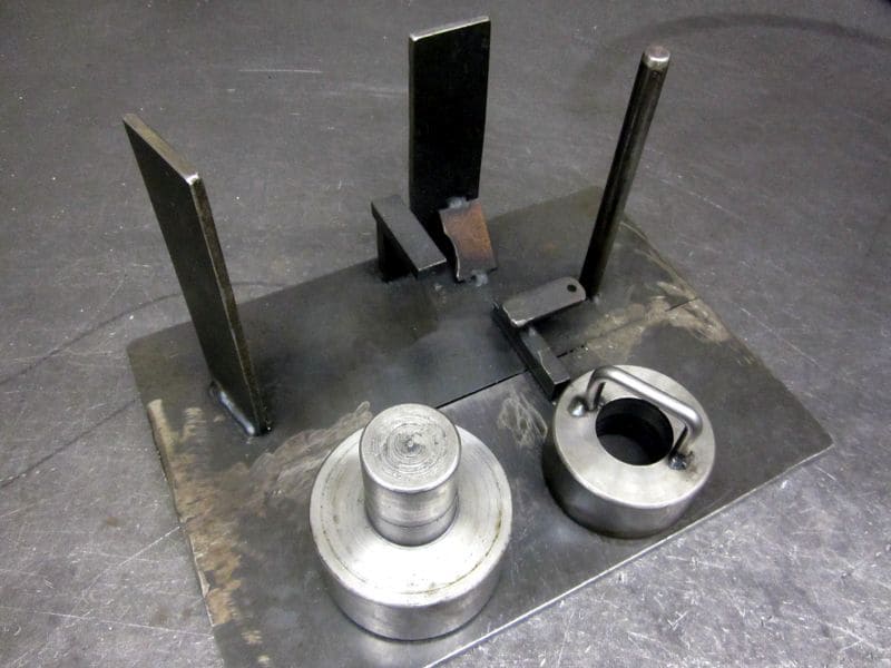 Hitsausjigi kokoonpanoon