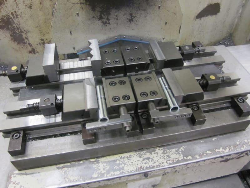 Työkappaleiden kiinnityksiä